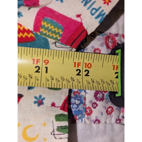 Mahogany NWT 100% Cotton 'Happy Camper' Pajamas Set Womens' Sz Medium - Picture 13 of 16